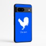 כיסוי בעיצוב אישי עם השם שלך לדגם - Google Pixel 7a 5G בעיצוב תרנגול