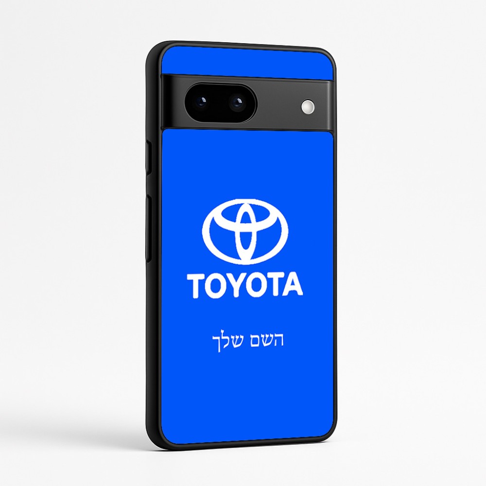 כיסוי בעיצוב אישי עם השם שלך לדגם - Google Pixel 7a 5G בעיצוב טויוטה