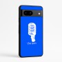 כיסוי בעיצוב אישי עם השם שלך לדגם - Google Pixel 7a 5G בעיצוב מיקרופון
