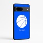כיסוי בעיצוב אישי עם השם שלך לדגם - Google Pixel 7a 5G בעיצוב כדורסל