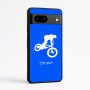 כיסוי בעיצוב אישי עם השם שלך לדגם - Google Pixel 7a 5G בעיצוב רוכב אופניים