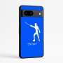 כיסוי בעיצוב אישי עם השם שלך לדגם - Google Pixel 7a 5G בעיצוב לוחם סייף