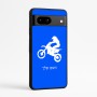 כיסוי בעיצוב אישי עם השם שלך לדגם - Google Pixel 7a 5G בעיצוב מוטוקרוס