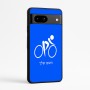 כיסוי בעיצוב אישי עם השם שלך לדגם - Google Pixel 7a 5G בעיצוב אופניים אולימפיים