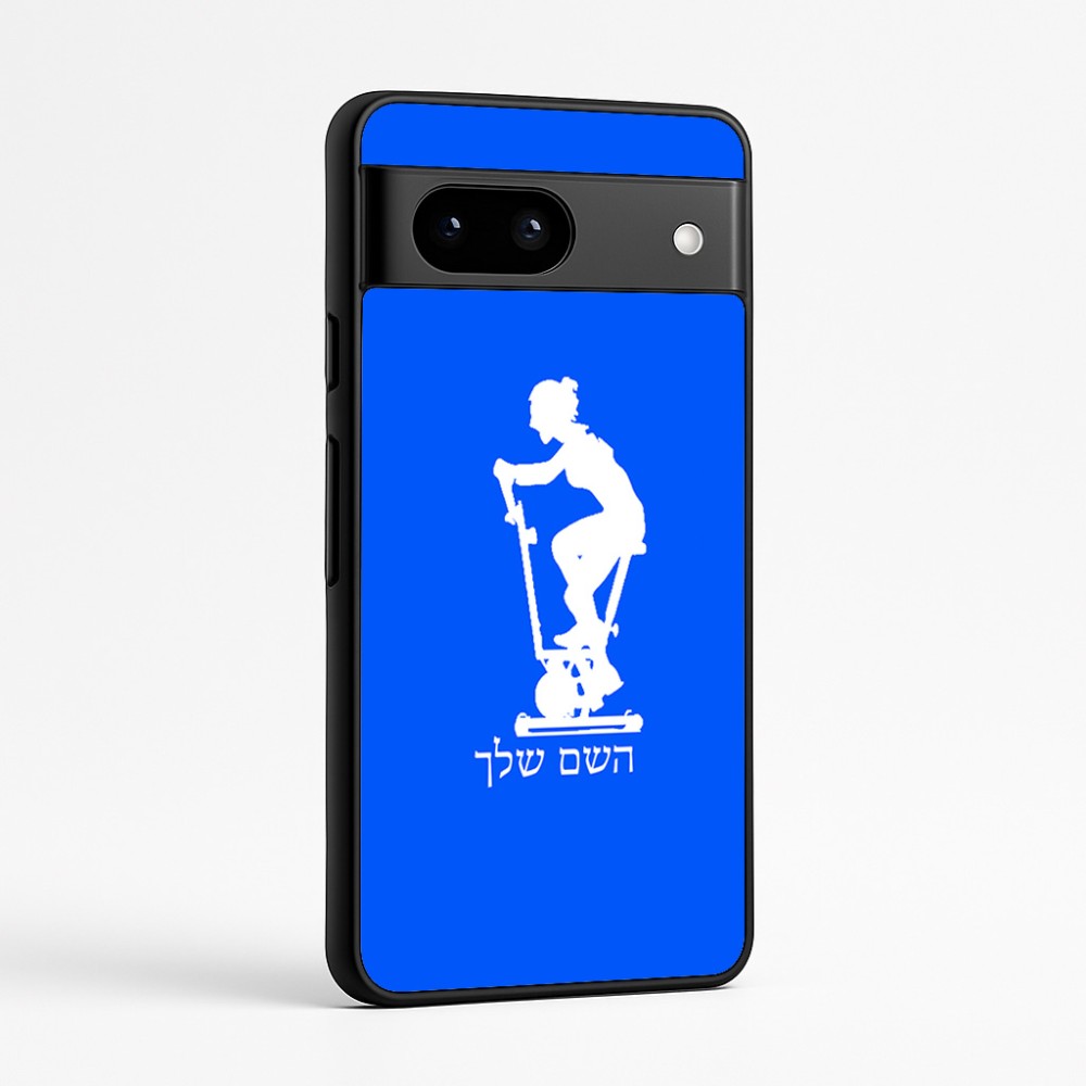 כיסוי בעיצוב אישי עם השם שלך לדגם - Google Pixel 7a 5G בעיצוב אימון ספינינג - אישה