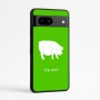 כיסוי בעיצוב אישי עם השם שלך לדגם - Google Pixel 7a 5G בעיצוב חזיר