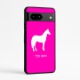 כיסוי בעיצוב אישי עם השם שלך לדגם - Google Pixel 7a 5G בעיצוב סוס