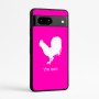 כיסוי בעיצוב אישי עם השם שלך לדגם - Google Pixel 7a 5G בעיצוב תרנגול