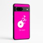 כיסוי בעיצוב אישי עם השם שלך לדגם - Google Pixel 7a 5G בעיצוב תקליטור - אזור מוזיקה