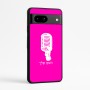 כיסוי בעיצוב אישי עם השם שלך לדגם - Google Pixel 7a 5G בעיצוב מיקרופון
