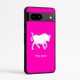 כיסוי בעיצוב אישי עם השם שלך לדגם - Google Pixel 7a 5G בעיצוב מזלות - שור