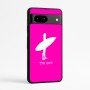 כיסוי בעיצוב אישי עם השם שלך לדגם - Google Pixel 7a 5G בעיצוב גלישה - גלישה