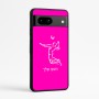 כיסוי בעיצוב אישי עם השם שלך לדגם - Google Pixel 7a 5G בעיצוב שחקן כדורעף