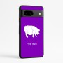 כיסוי בעיצוב אישי עם השם שלך לדגם - Google Pixel 7a 5G בעיצוב חזיר