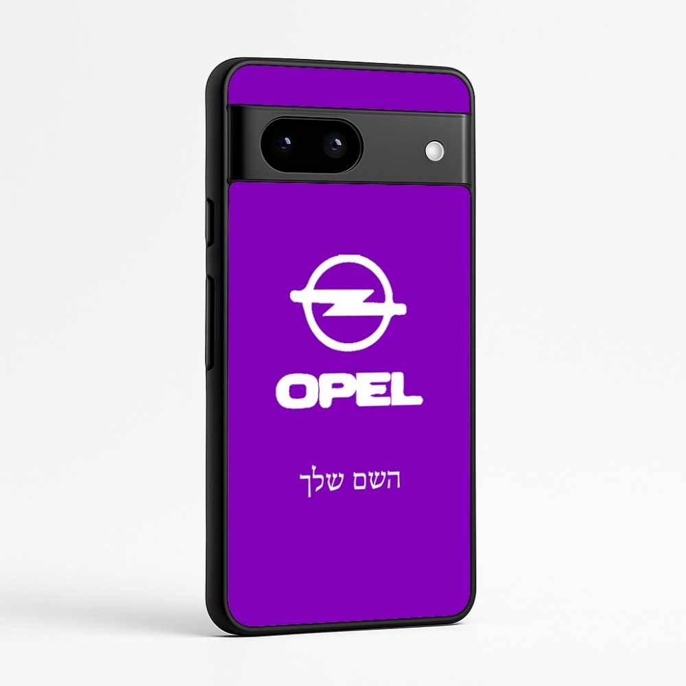 כיסוי בעיצוב אישי עם השם שלך לדגם - Google Pixel 7a 5G בעיצוב אופל