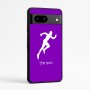 כיסוי בעיצוב אישי עם השם שלך לדגם - Google Pixel 7a 5G בעיצוב רץ
