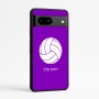 כיסוי בעיצוב אישי עם השם שלך לדגם - Google Pixel 7a 5G בעיצוב כדור כדורעף