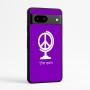 כיסוי בעיצוב אישי עם השם שלך לדגם - Google Pixel 7a 5G בעיצוב גלובוסי שלום