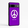 כיסוי בעיצוב אישי עם השם שלך לדגם - Google Pixel 7a 5G בעיצוב סמל השלום
