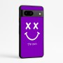 כיסוי בעיצוב אישי עם השם שלך לדגם - Google Pixel 7a 5G בעיצוב סמיילי