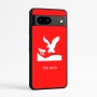 כיסוי בעיצוב אישי עם השם שלך לדגם - Google Pixel 7a 5G בעיצוב נשר אמריקאי