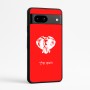 כיסוי בעיצוב אישי עם השם שלך לדגם - Google Pixel 7a 5G בעיצוב ראש פיל