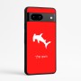 כיסוי בעיצוב אישי עם השם שלך לדגם - Google Pixel 7a 5G בעיצוב כריש ראש פטיש