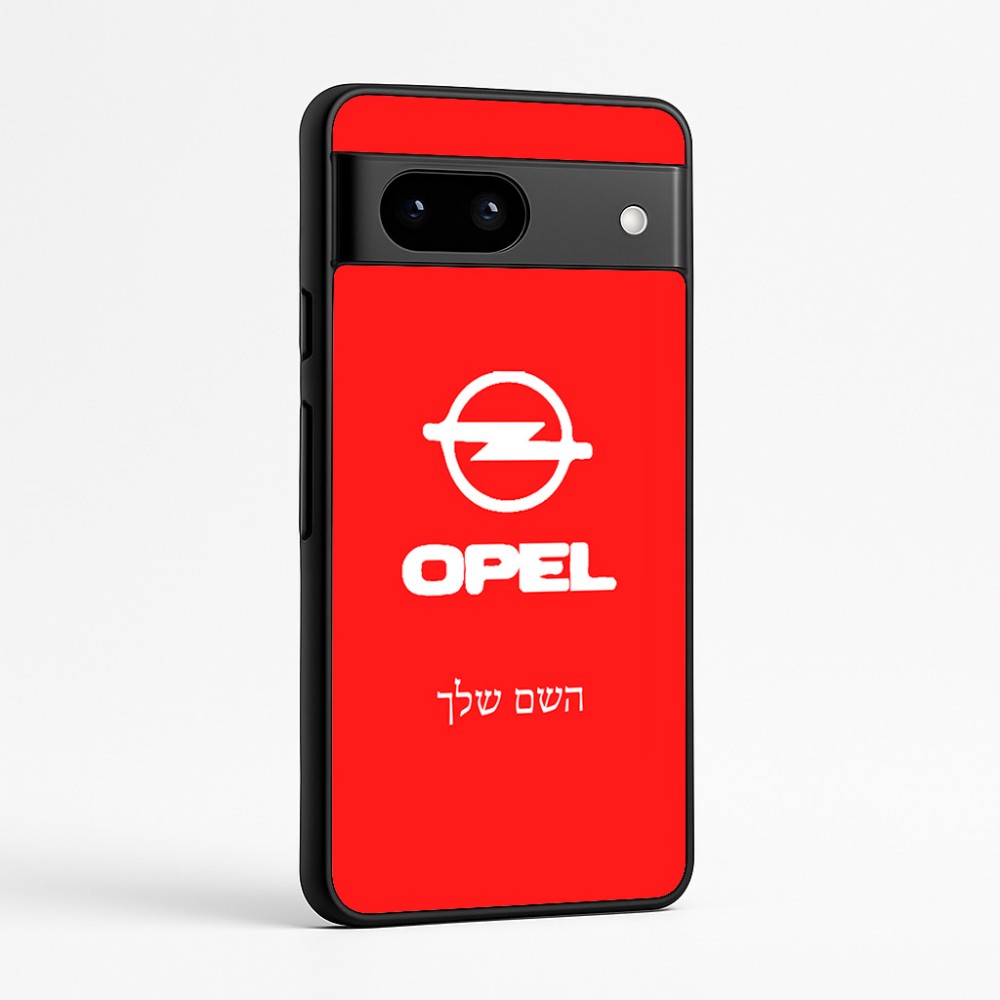 כיסוי בעיצוב אישי עם השם שלך לדגם - Google Pixel 7a 5G בעיצוב אופל