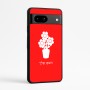 כיסוי בעיצוב אישי עם השם שלך לדגם - Google Pixel 7a 5G בעיצוב פרח