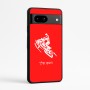 כיסוי בעיצוב אישי עם השם שלך לדגם - Google Pixel 7a 5G בעיצוב אופנוע שלג