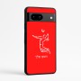 כיסוי בעיצוב אישי עם השם שלך לדגם - Google Pixel 7a 5G בעיצוב שחקן כדורעף