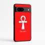 כיסוי בעיצוב אישי עם השם שלך לדגם - Google Pixel 7a 5G בעיצוב אנק - מפתח החיים המצרי