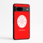 כיסוי בעיצוב אישי עם השם שלך לדגם - Google Pixel 7a 5G בעיצוב לוח שנה אצטקי של המאיה