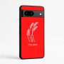 כיסוי בעיצוב אישי עם השם שלך לדגם - Google Pixel 7a 5G בעיצוב חיטה גלית זהב