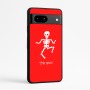 כיסוי בעיצוב אישי עם השם שלך לדגם - Google Pixel 7a 5G בעיצוב סקלטון