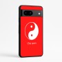 כיסוי בעיצוב אישי עם השם שלך לדגם - Google Pixel 7a 5G בעיצוב סמל יינג יאנג