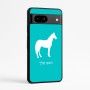 כיסוי בעיצוב אישי עם השם שלך לדגם - Google Pixel 7a 5G בעיצוב סוס