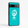 כיסוי בעיצוב אישי עם השם שלך לדגם - Google Pixel 7a 5G בעיצוב גלובוסי שלום