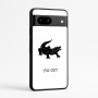 כיסוי בעיצוב אישי עם השם שלך לדגם - Google Pixel 7a 5G בעיצוב תנין