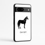 כיסוי בעיצוב אישי עם השם שלך לדגם - Google Pixel 7a 5G בעיצוב סוס