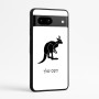 כיסוי בעיצוב אישי עם השם שלך לדגם - Google Pixel 7a 5G בעיצוב קנגורו