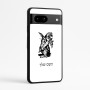 כיסוי בעיצוב אישי עם השם שלך לדגם - Google Pixel 7a 5G בעיצוב ארנב מחזיק גזר