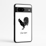 כיסוי בעיצוב אישי עם השם שלך לדגם - Google Pixel 7a 5G בעיצוב תרנגול