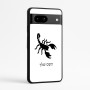 כיסוי בעיצוב אישי עם השם שלך לדגם - Google Pixel 7a 5G בעיצוב עקרב