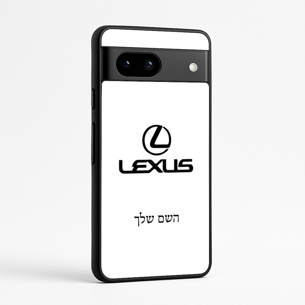 כיסוי בעיצוב אישי עם השם שלך לדגם - Google Pixel 7a 5G בעיצוב לקסוס