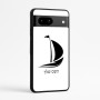 כיסוי בעיצוב אישי עם השם שלך לדגם - Google Pixel 7a 5G בעיצוב סירה