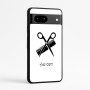 כיסוי בעיצוב אישי עם השם שלך לדגם - Google Pixel 7a 5G בעיצוב מעצב שיער