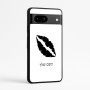 כיסוי בעיצוב אישי עם השם שלך לדגם - Google Pixel 7a 5G בעיצוב שפתיים - נשיקה