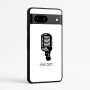 כיסוי בעיצוב אישי עם השם שלך לדגם - Google Pixel 7a 5G בעיצוב מיקרופון