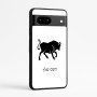 כיסוי בעיצוב אישי עם השם שלך לדגם - Google Pixel 7a 5G בעיצוב מזלות - שור